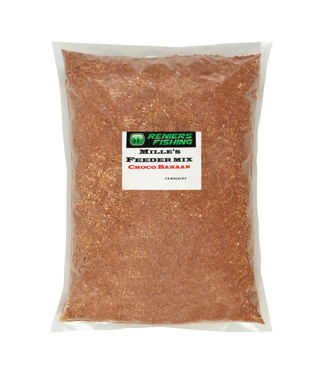 Reniers Fishing Mille’s Feedermix Brasem 1 kg – Speciaal Ontwikkeld Feedervoer voor Brasem, Feederkorf en Vaste Stok