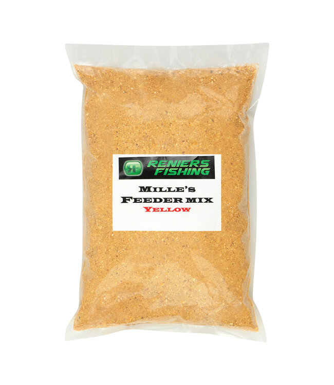 Reniers Fishing Mille’s Feedermix Brassen 1 kg – Speziell entwickeltes Feederfutter für Brassen, Futterkorb und Stipprute