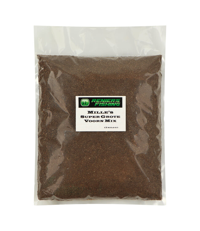 Reniers Fishing Mille's Super Grote Voorn Mix – Kwalitatief Voornvoer met Zadenmix voor Kanaal, Vijver en Feeder – 2 kg