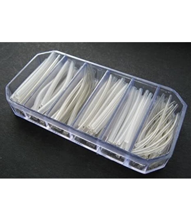 Concept Fishing Clear Silicon Tube Assortiment in a Box