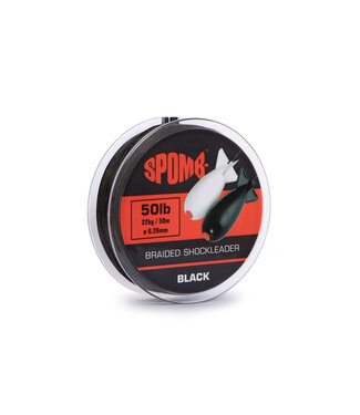 Spomb Braided Shockleader 50m - 50lb - 0.26mm - 22 kilo
