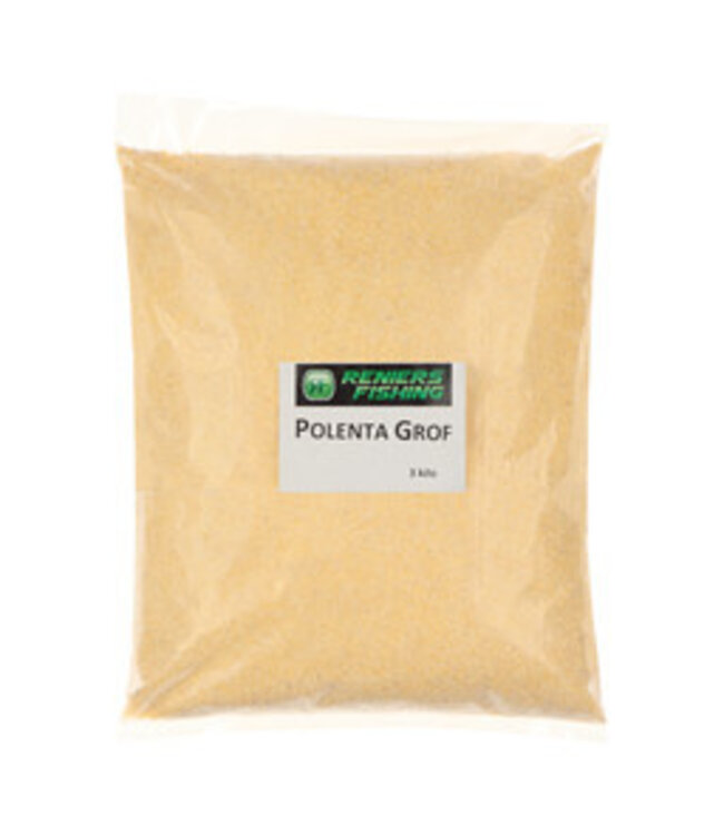 Reniers Fishing Polenta Grosse – Semoule de Maïs Grosse pour Amorces Poissons Blancs, Bouillettes et Asticots