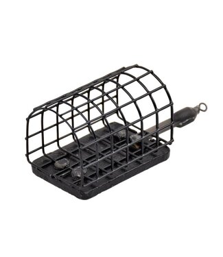 Garbolino Flat Oval Feeder - Metal Feeder - Open Ends