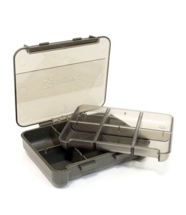 Sonik Lokbox Internal – Interne Tacklebox mit 1-6, 2-6, 3-6 oder 6-6 Fächern