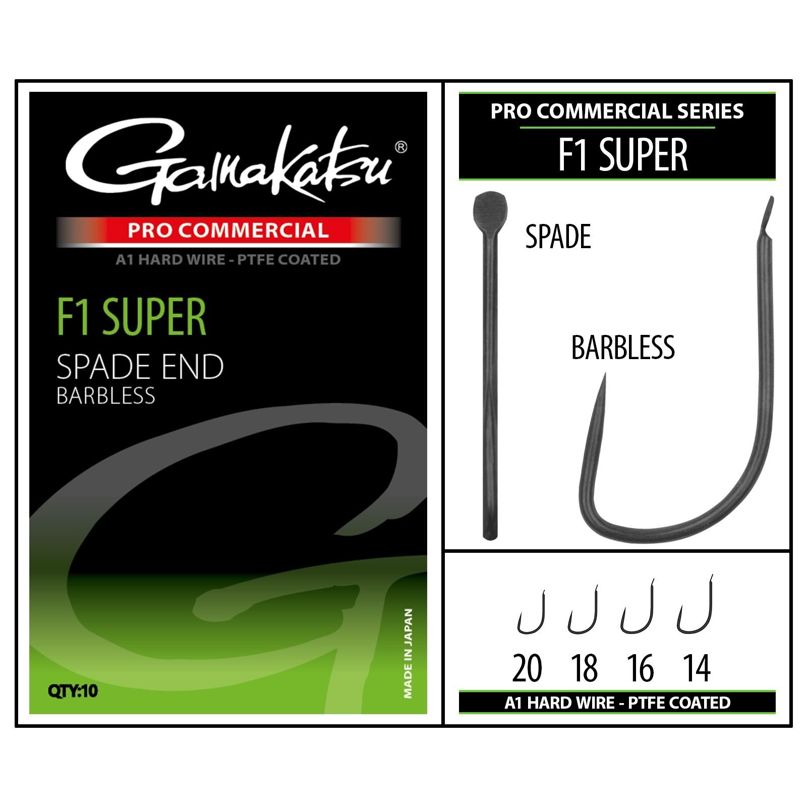 Gamakatsu G carp A1 specialist X, 10 pcs