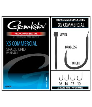 Gamakatsu Coarse Pro-C XS Commercial A1 PTFE Palette - Sans Ardillon (10 pcs)