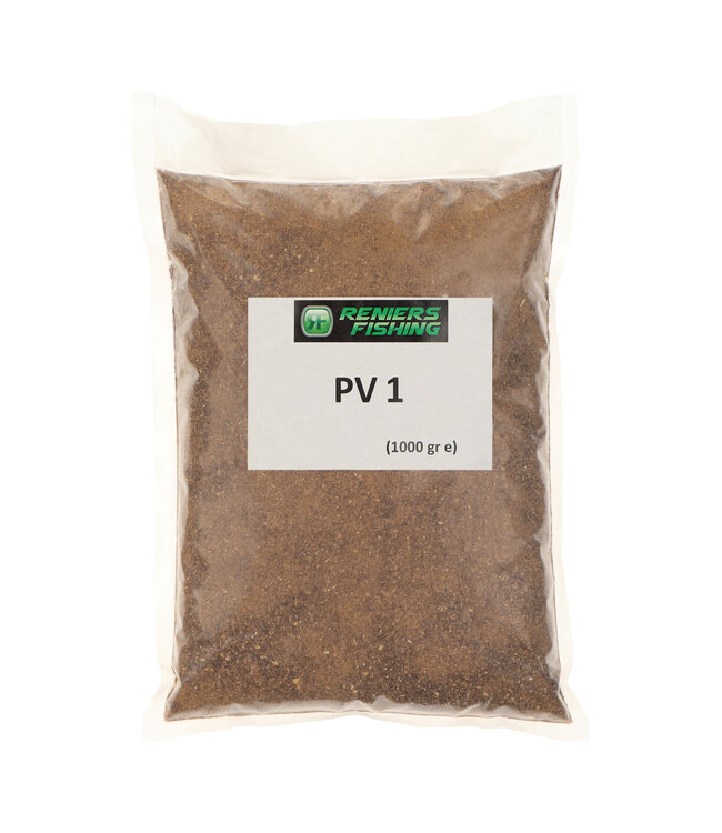 Reniers Fishing PV1 Collant – PV1 Moulu Frais Chaque Semaine pour Amorces Lourdes et Liantes – 1 kg / 3 kg / 5 kg