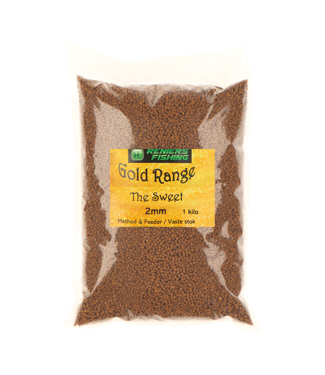 Reniers Fishing Gold Range Method & Feeder Pellets 2mm aromatisiert