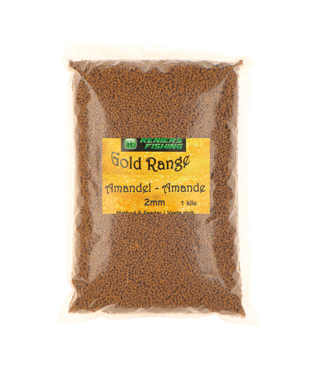 Reniers Fishing Gold Range Method & Feeder Pellets 2mm aromatisiert