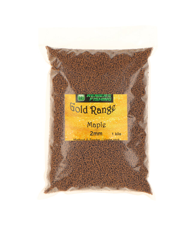 Reniers Fishing Gold Range Method & Feeder Pellets 2mm Flavoured