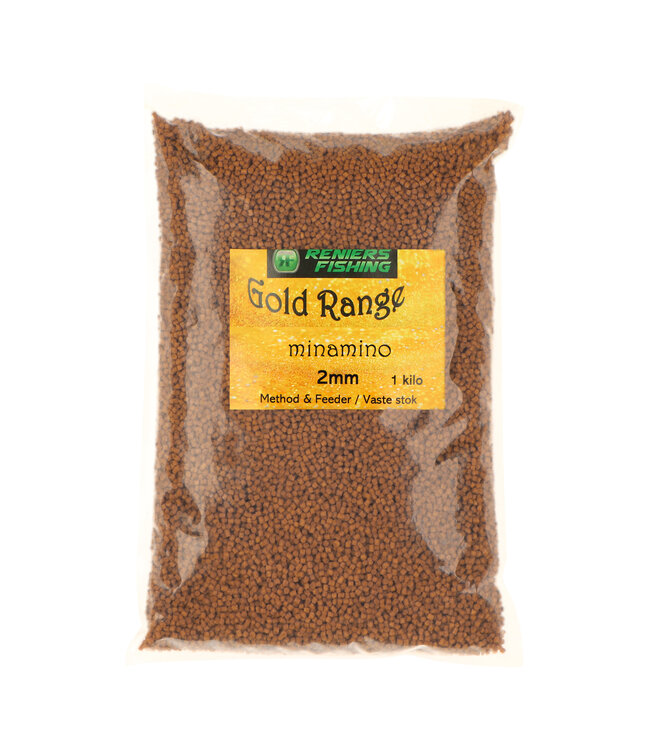 Reniers Fishing Gold Range Method & Feeder Pellets 2mm Flavoured
