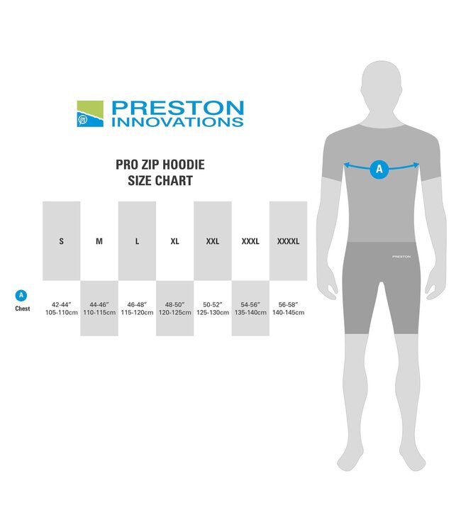 Preston Sweat à Capuche Pro Zippé