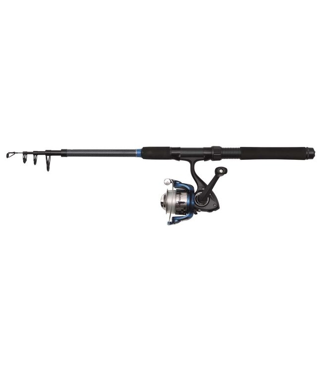 Kinetic Kinetic Telemark CC Tele Combo – Ensemble Complet Canne Télescopique avec Moulinet Pré-Garni pour Voyage, Vacances et Pêche Polyvalente