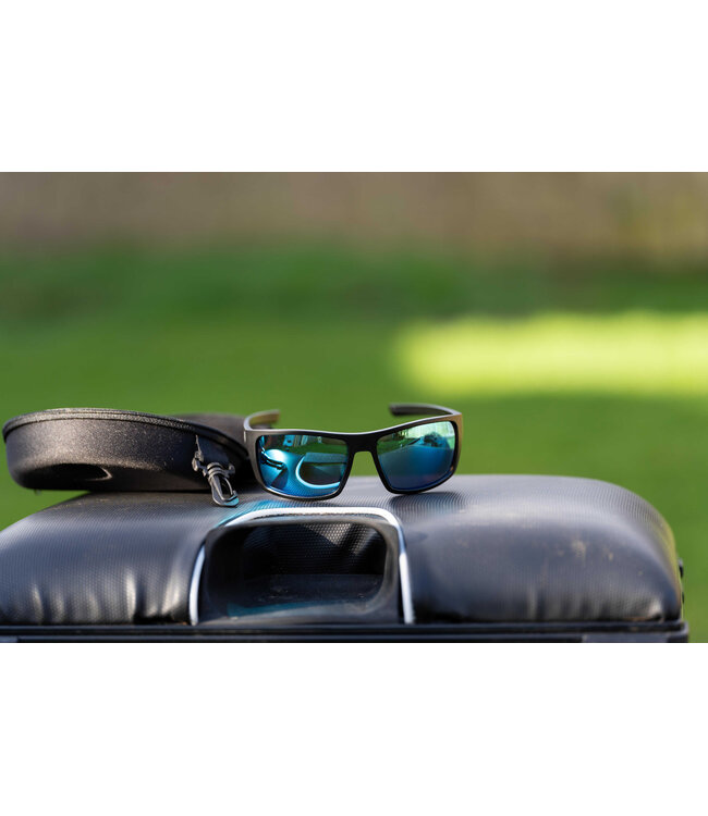 Preston Inception Wrap Sonnenbrille - Eisblaue Gläser