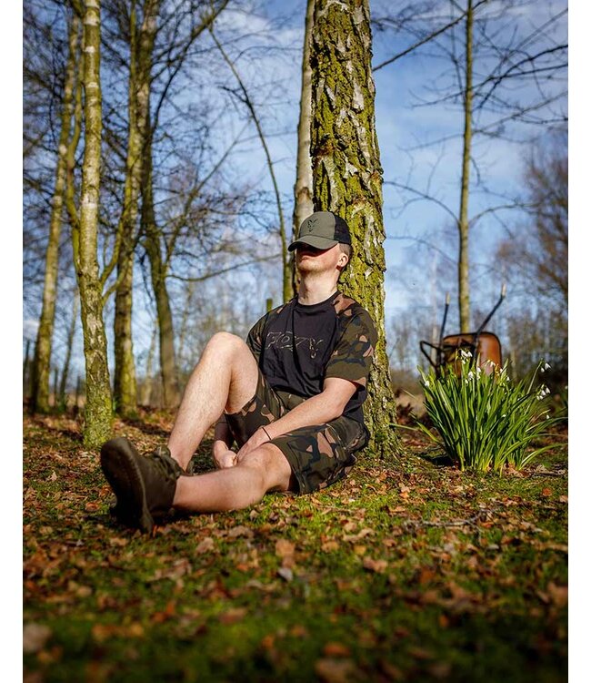 Fox Black-Camo Outline T-Shirt