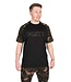 Fox Schwarzes Fox T-Shirt mit Camo-Outline-Logo