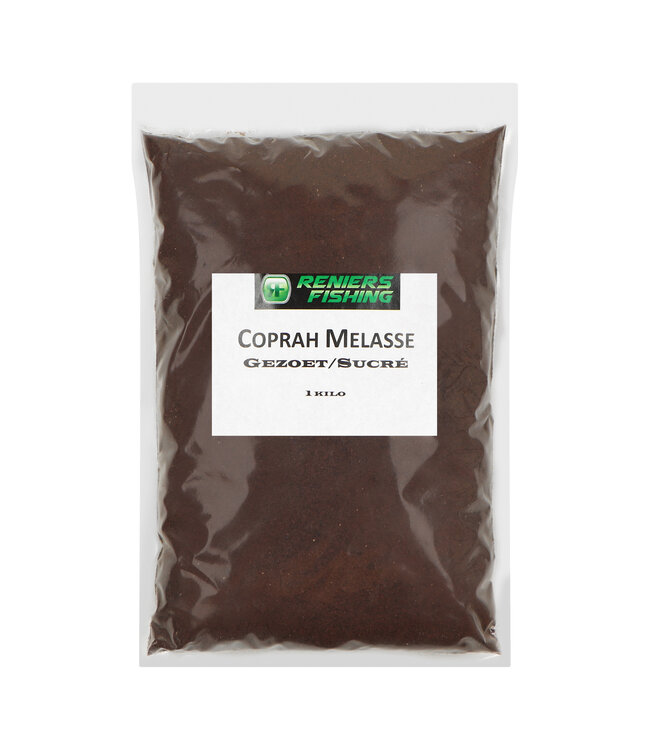Reniers Fishing Coprah Mélasse Extra Sucré – Ingrédient Sucré pour Amorces Brème et Poissons Blancs – 1 kg / 3 kg / 5 kg