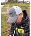 Matrix Hex Print Baseball Cap Grey
