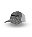 Matrix Hex Print Baseball Cap Grijs
