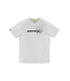 Matrix Hex Print T-Shirt Blanc