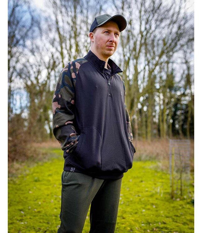 Fox LW Schwarz - Camo QTR Zip