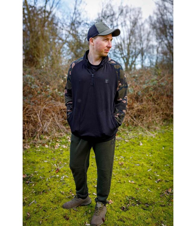 Fox LW Schwarz - Camo QTR Zip