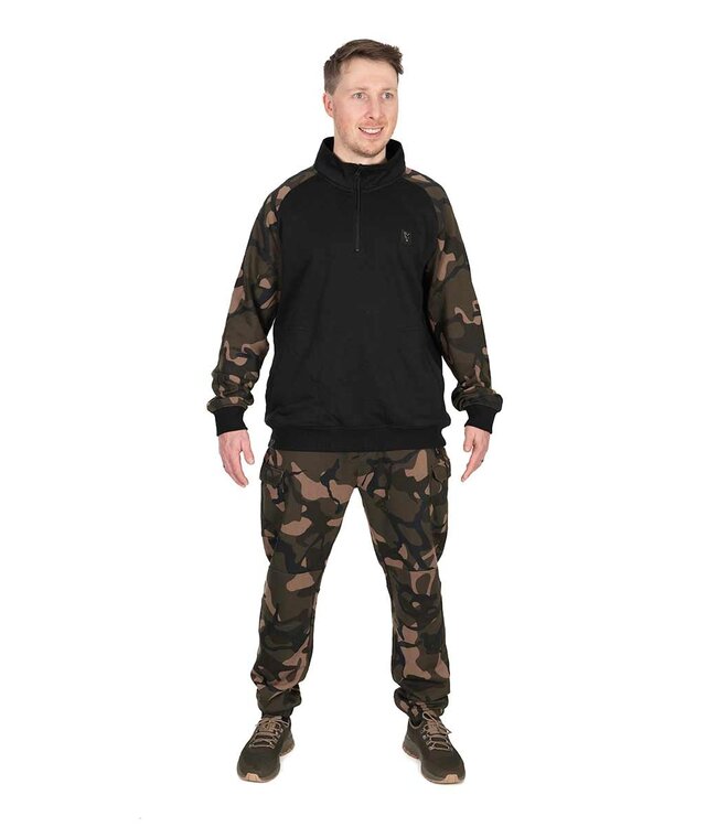 Fox LW Schwarz - Camo QTR Zip