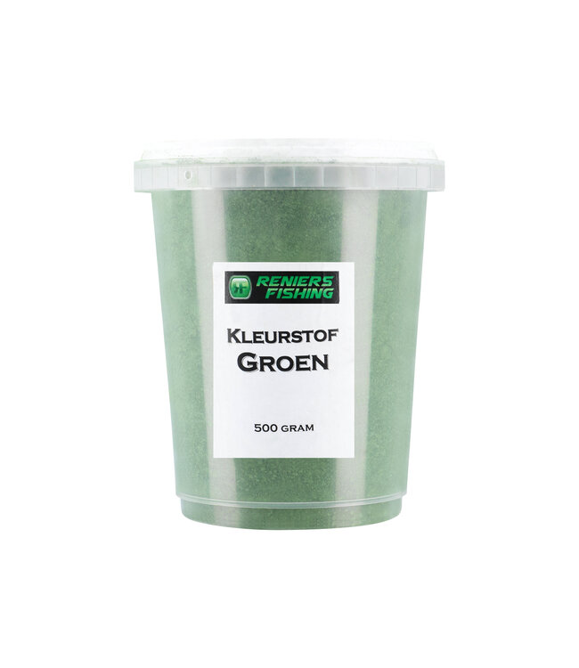 Reniers Fishing  Kleurstof 500g – Wolkvormer & lokvoer kleur (4 kleuren)