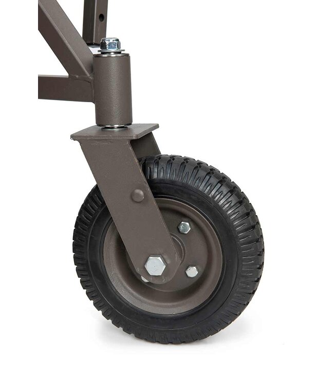 Fox Transporter 24V Power Plus Barrow – Elektrische 350W Barrow met 2x 9Ah 12V Accu’s, Lader, Camolite Under Barrow Bag en Accessoires