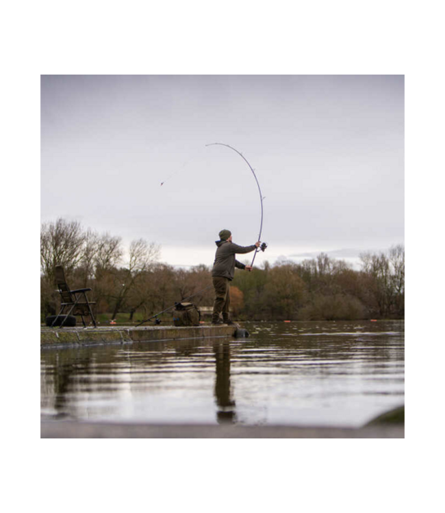 Avid Carp React Rod (2 brins)