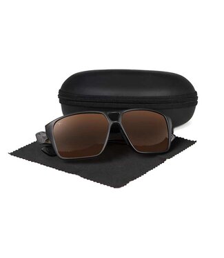 Matrix Polarisierte Sonnenbrillen Casual Frosted Black - Braun