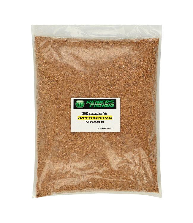 Reniers Fishing Mille’s Attractive Voorn – Voeder voor Voorn – 2 kg – Grof & Zadenmix