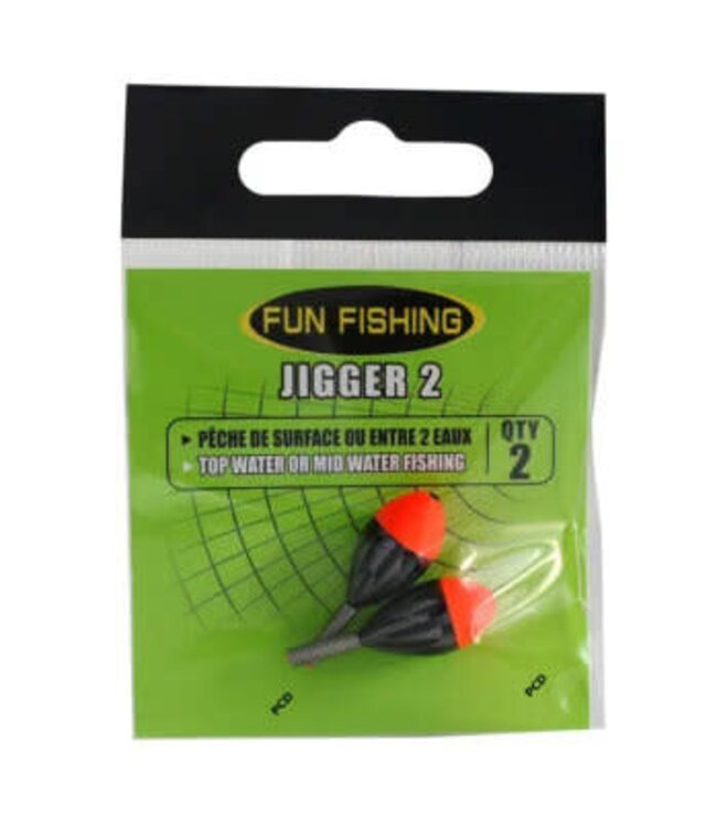 Fun Fishing Dobber Jigger 2 (2 pcs) 0.60g
