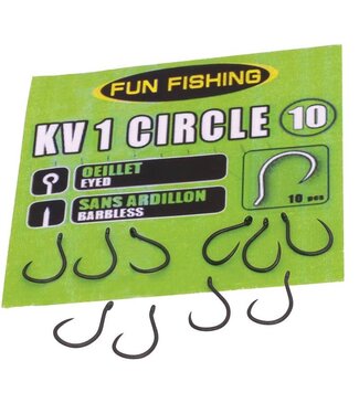 Fun Fishing l'Hameçon  KV-1 (10 pcs)
