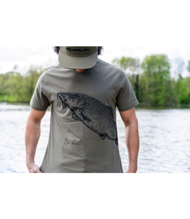 Korum T-Shirt Classic Barbel Tee