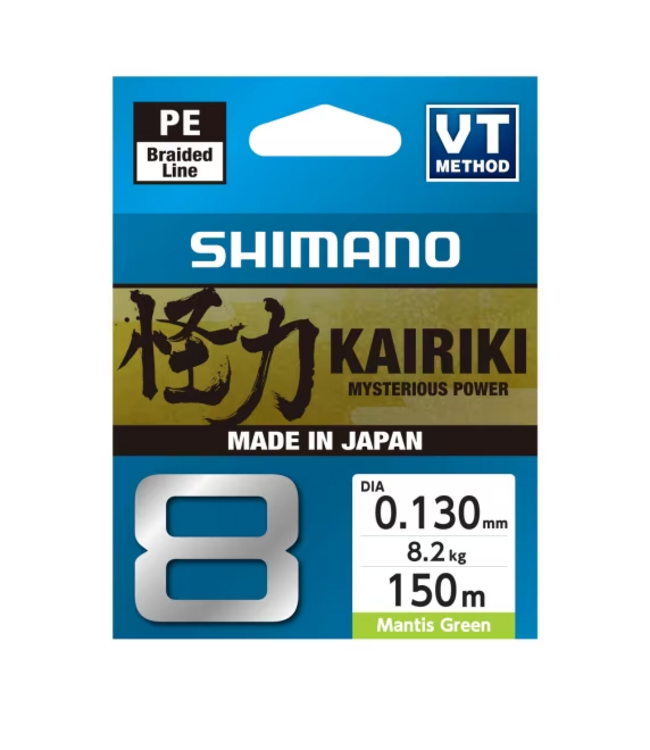 Shimano Kairiki 8 Mantis Green (150m)
