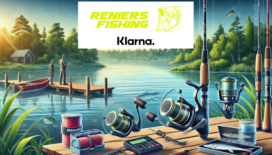 Neue Zahlungsoption bei Reniers Fishing: Zahlen Sie in 3 Teilen mit Klarna!