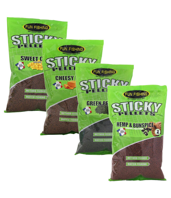 Fun Fishing Sticky Pellets 2mm (700g)