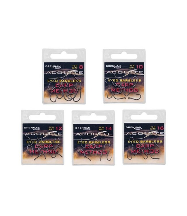 Drennan Acolyte Carp Method Oeillet - Sans Ardillon (10 pcs)