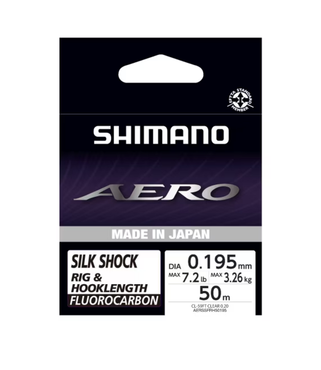 Shimano Aero Silk Shock Fluoro Rig (50m)