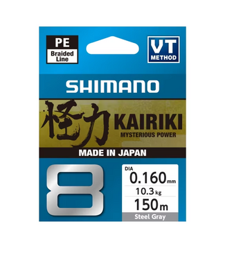 Shimano Kairiki 8 Steel Gray (150m)
