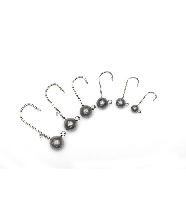 Fox Rage Jig Head X 5/0 – Heavy-duty jigkoppen voor softbaits, 3 stuks