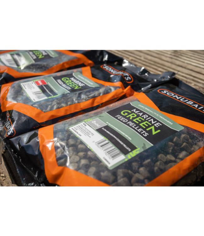 Sonubaits Marine Green Feed Pellets 900g