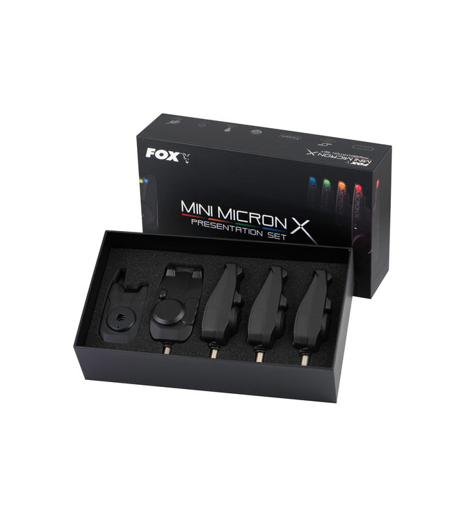 Fox Mini Micron X Presentation Set 4 Ruten + Empfänger