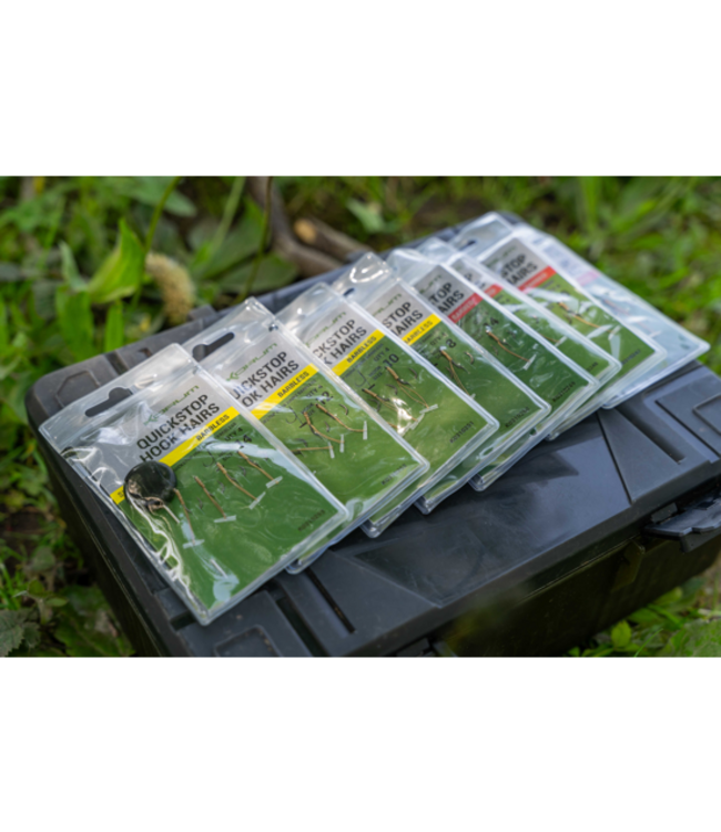 Korum Quickstop Hook Hairs Barbed (4 pcs)