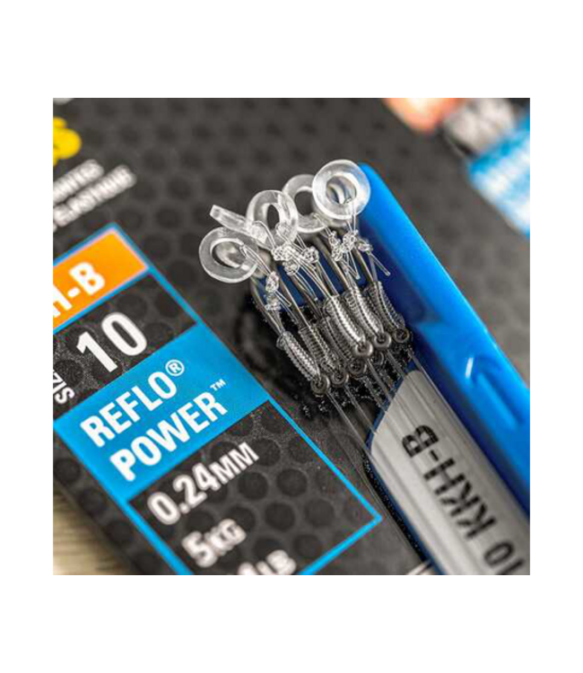 Preston KKH-B Banded Hair Rigs Barbless 10cm (8 pcs)