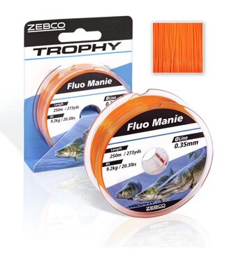Zebco Nylon Trophy Fluo Manie 300m
