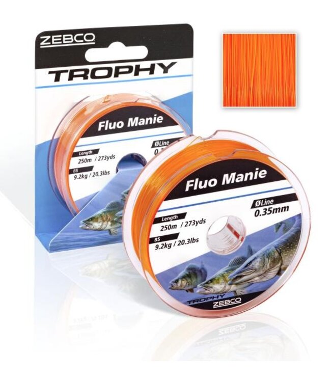 Zebco Ligne Trophy Fluo Manie 300m