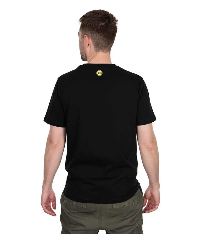 Matrix Hex Print T-Shirt Black