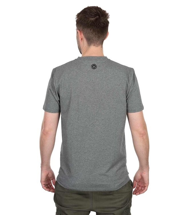 Matrix Hex Print T-Shirt Gris